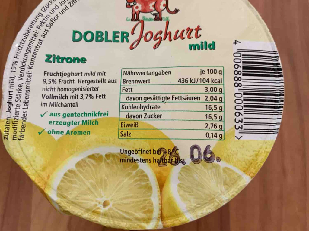 Dobler Joghurt, mild von mattonline | Hochgeladen von: mattonline