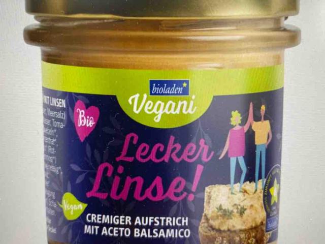 Bioladen Vegani Lecker Linse, Cremiger Brotaufstrich mit Aceto B | Hochgeladen von: EmPfau