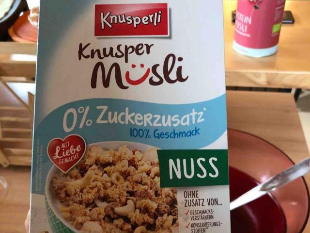 Knusper Müsli, 0% Zuckerzusatz by LMlekusch | Uploaded by: LMlekusch