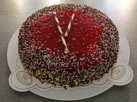 Feinste Sahne, Stracciatella-Kirsch-Torte | Hochgeladen von: Tomatilein