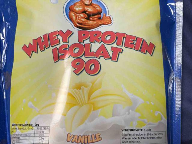 Whey Protein Isolat 90 Vanille von Whotesoldier97 | Hochgeladen von: Whotesoldier97