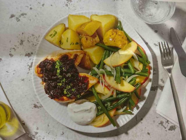 Hähnchenbrust mit Zwiebel- Chutney Haube von nadjawojtschi | Hochgeladen von: nadjawojtschi