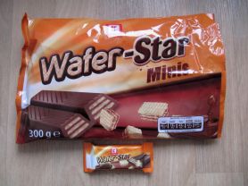 Wafer-Star, Waffelriegel mit Milchschokolade | Hochgeladen von: 8firefly8