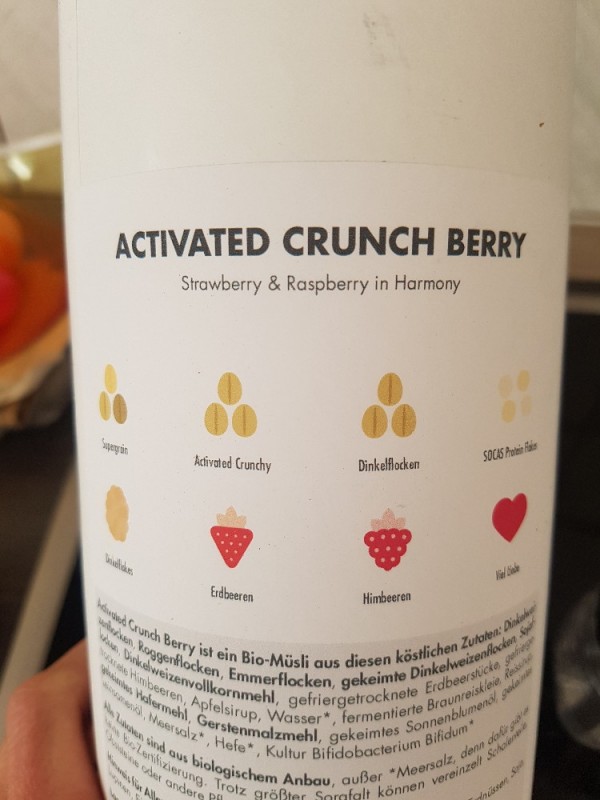 Activated Crunch Berry, Strawberry & Raspberry in Harmony vo | Hochgeladen von: Campbell