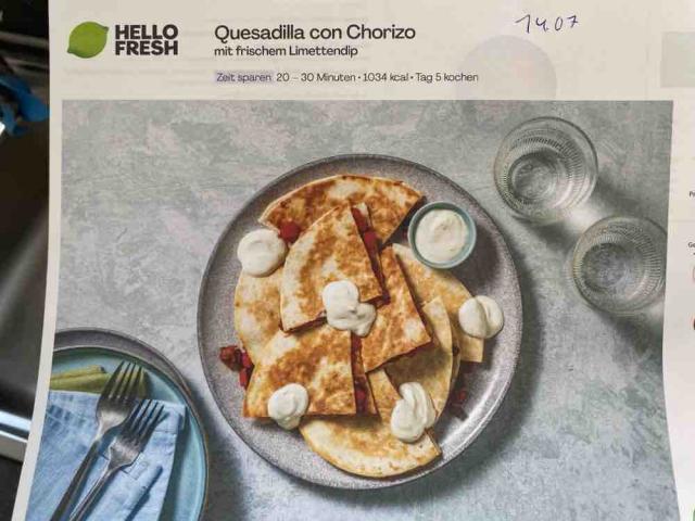 Quesadilla con Chorizo von zpejanov | Hochgeladen von: zpejanov