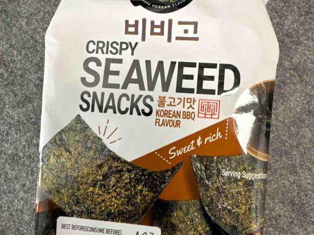 Crispy Seaweed Snacks, Korean BBQ Flavour von marcfddb | Hochgeladen von: marcfddb