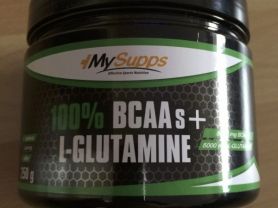 My Supps 100% BCAAs+ L-Glutamine | Hochgeladen von: marcusseidel2708331