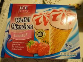 ICE Waffel Hörnchen Erdbeer, Erdbeer | Hochgeladen von: reg.