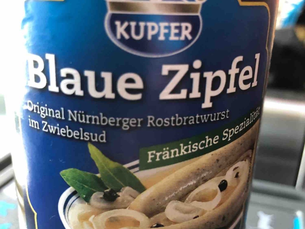 Blaue  Zipfel, Original Nürnberger Rostbratwurst im Zwiebelsud v | Hochgeladen von: KGBeyersdorf