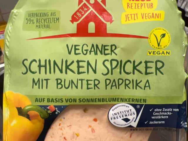 Veganer Schinken Spicker mit bunter Paprika von cme04 | Hochgeladen von: cme04