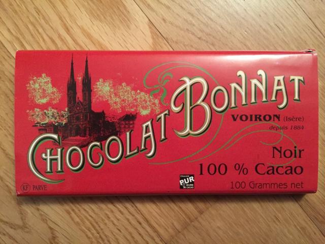 Chocolate Bonnat  Voiron , 100 % | Hochgeladen von: rks