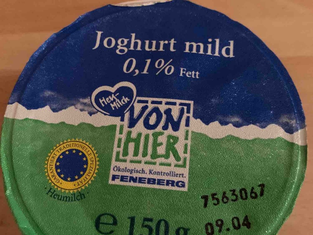 Von Hier Joghurt mild 0,1 % Fett natur, Bio Heumilch 0,1% Fett v | Hochgeladen von: demario91