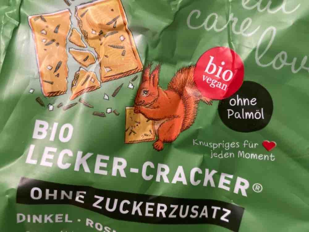 Bio Lecker-Cracker, Dinkel  Rosmarin Meersalz von best1710 | Hochgeladen von: best1710