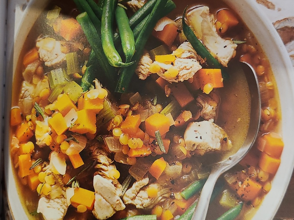 Linsensuppe mit Pute, Sellerie,Bohnen, weight watchers von Ottma | Hochgeladen von: Ottmar25 Linsensuppe mit Pute, Sellerie,Bohnen, weight watchers von Ottma | Hochgeladen von: Ottmar25