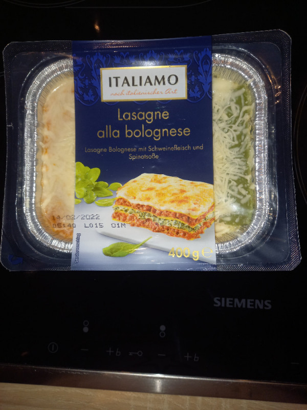 Italiamo Lasagne alla Bolognese, mit Schweinefleisch und Spinats | Hochgeladen von: schmetterling370