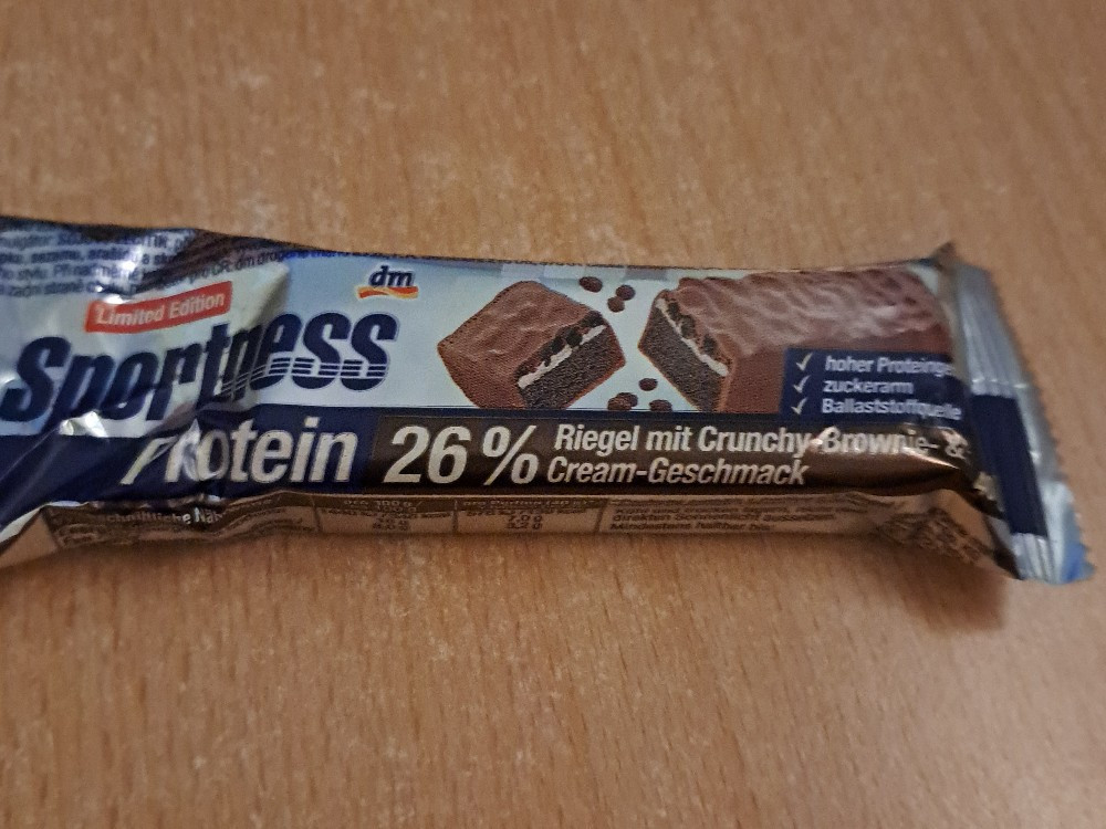 High Protein Riegel, Crunchy Brownie & Cream von TX295 | Hochgeladen von: TX295 High Protein Riegel, Crunchy Brownie & Cream von TX295 | Hochgeladen von: TX295