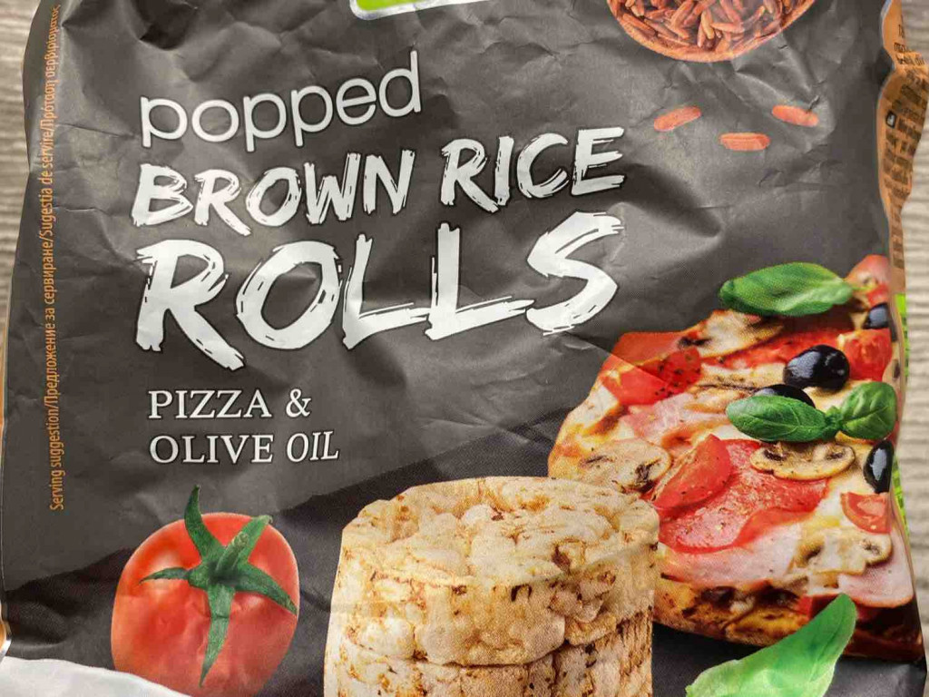 popped Brown Rice Rolls, Pzza & Okive von MZwa | Hochgeladen von: MZwa