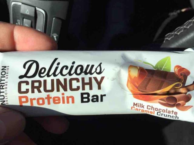 Delicious Crunchy Protein Bar, Milk Chocolate Caramel Crunch von | Hochgeladen von: DonRWetter