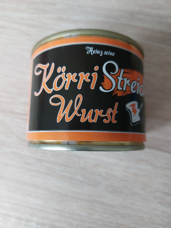 Körri Streich Wurst, Streichwurst mit Currywurst-Geschmack von M | Hochgeladen von: Monika Maria