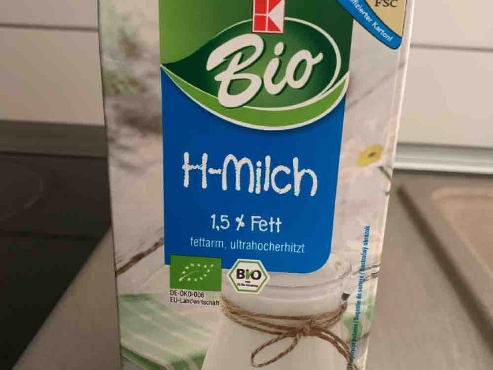 H-Milch 1,5 Fett Bio, H- Milch 1,5 Fett Bio von Boursing | Hochgeladen von: Boursing