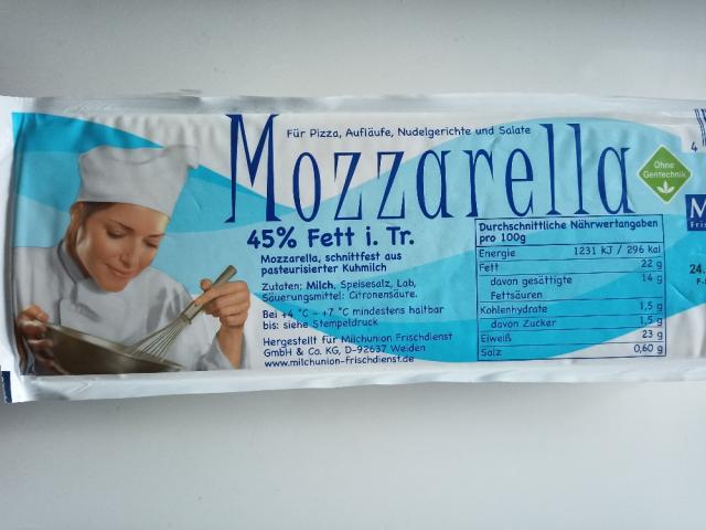 Mozzarella, 45% Fett von johannes145912 | Hochgeladen von: johannes145912