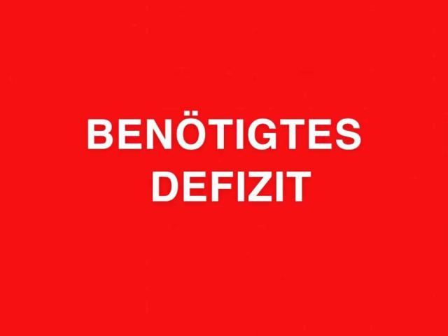 Benötigtes Defizit von alessia1110r | Hochgeladen von: alessia1110r