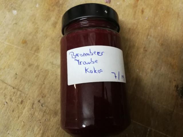 Brombeere /Traube /Kokos Marmelade (Anne) von anagen65 | Hochgeladen von: anagen65