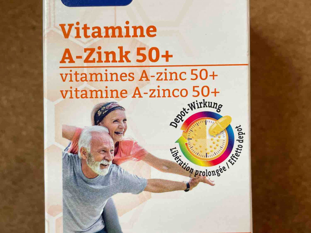 Vitamine A-Zink 50+, Nahrungsergänzungsmittel von luckyfifi | Hochgeladen von: luckyfifi