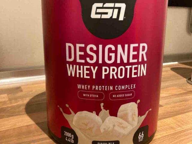 Designer Whey Protein, Banana Milk von Y.DET | Hochgeladen von: Y.DET