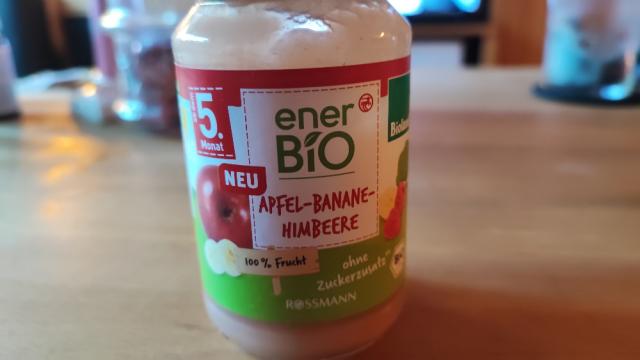 ener Bio Apfel-Banane-Himbeere, 100% Frucht von Jogi1969 | Hochgeladen von: Jogi1969