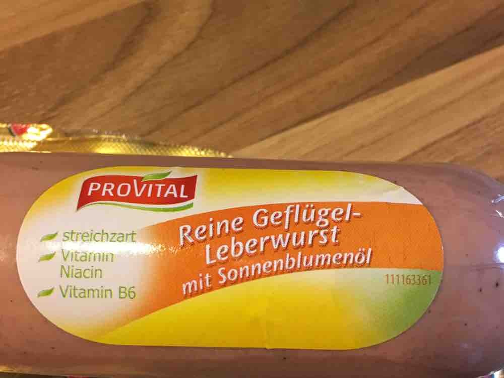 Reine Geflügel-Leberwurst mit Sonnenblumenöl von MaFiHa | Hochgeladen von: MaFiHa
