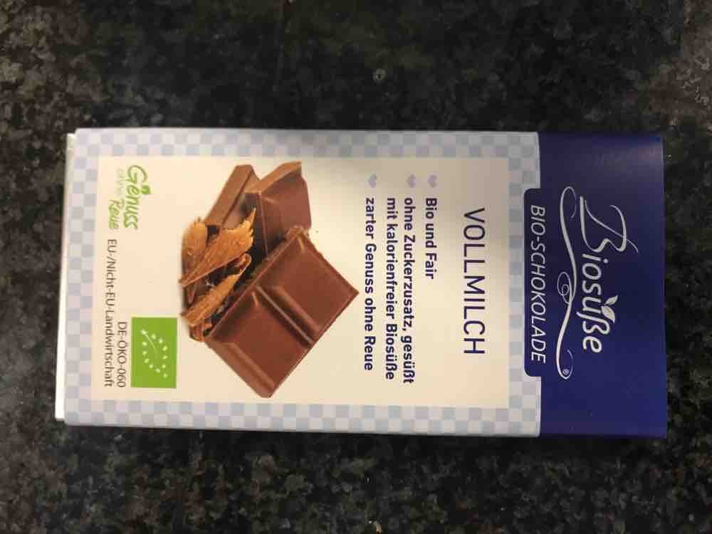 Bio-Schokolade ohne Zuckerzusatz, Vollmilch von prcn923 | Hochgeladen von: prcn923
