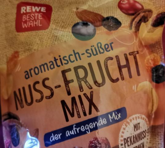 REWE Nuss-Frucht-Mix mit Pekanuss-Kernen, aromatisch-süß | Hochgeladen von: Wtesc