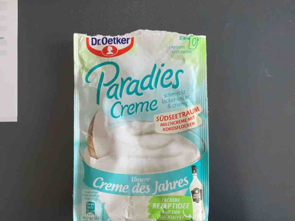 Paradies Creme Südseetraum, zubereitet  mit Milch 1,5% von 58lad | Hochgeladen von: 58lady