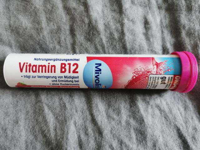 Vitamin B12, Himbeer-Erdbeer-Geschmack von ybirds | Hochgeladen von: ybirds