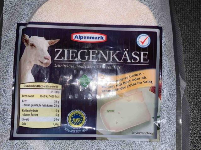 Ziegenkäse Ziegenschnittkäse Alpenmark Aldi, 50% Fett im Tr. von | Hochgeladen von: Buddi