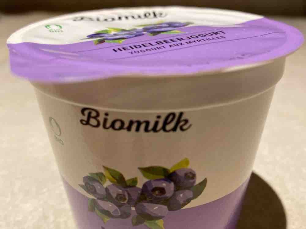 Heidelbeer Jogurt, aus pasteurisierter Vollmilch (3,8% Fett) von | Hochgeladen von: Spargeltarzan
