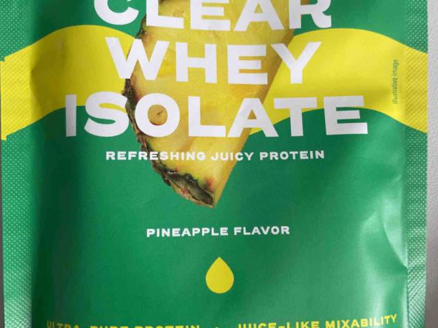 Clear Whey Isolate, Pineapple Flavor von Tomatenliebhaber | Hochgeladen von: Tomatenliebhaber