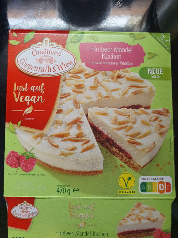 Himbeer-Mandel Kuchen, Cheesecake-Alternative auf Mandelbasis vo | Hochgeladen von: juliswelt473