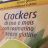 Crackers free from, Glutenfrei von Ketolife123 | Hochgeladen von: Ketolife123