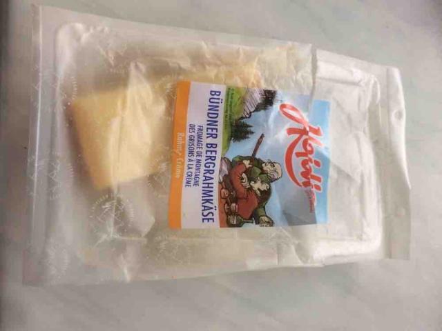 Bündner Bergkäse Heidi (Migros), Käse von michanuk | Hochgeladen von: michanuk