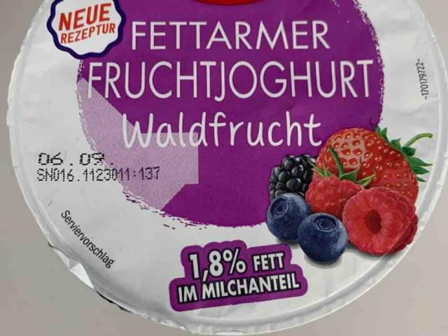 Fettarmer Fruchtjoghurt Waldfrucht, 1,8%  Fett von FCV | Hochgeladen von: FCV