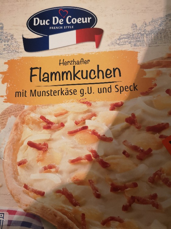 Original Elsässer Flammkuchen, mit Munsterkäse g. U. von kfriedr | Hochgeladen von: kfriedrich