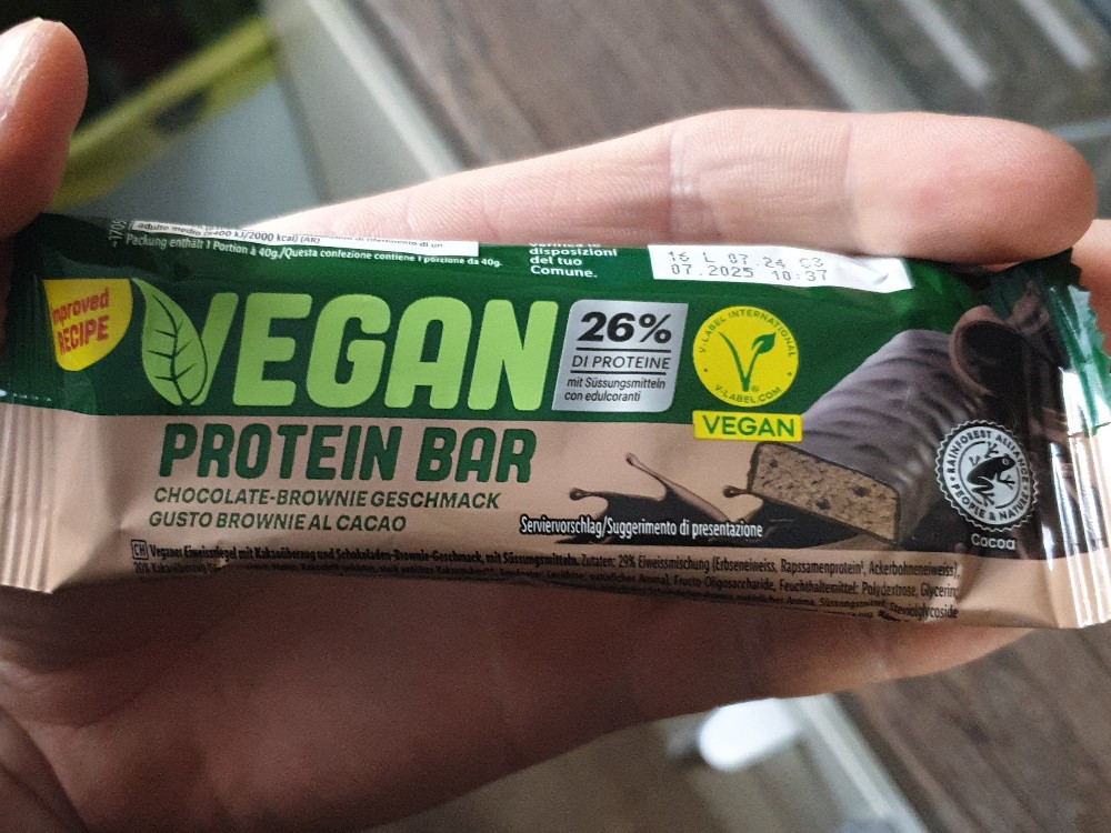 Vegan Protein Bar Chocolate-Brownie von Der-Ba | Hochgeladen von: Der-Ba