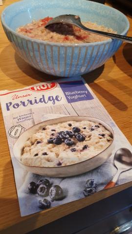 Unser Porridge Bluberry Yoghurt (zubereitete Portion), Wie Packu | Hochgeladen von: asphalthexe