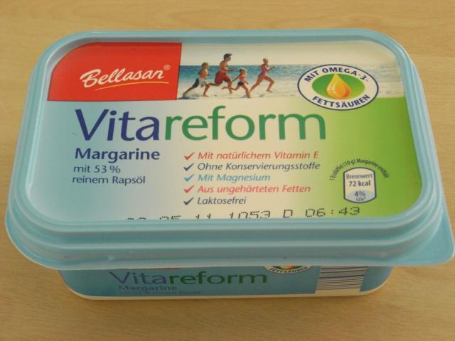 Bellasan Vitareform Margarine mit Rapsöl | Hochgeladen von: Teecreme