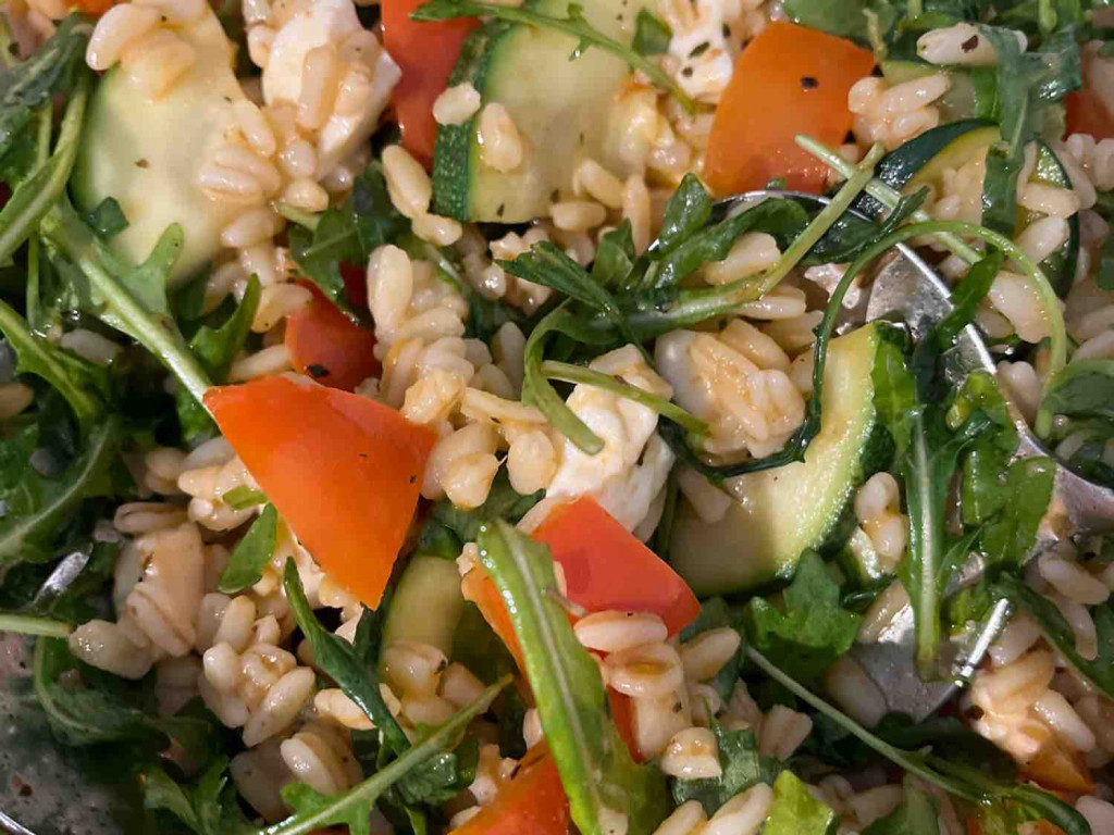 Pesto-Weizen-Salat, Pesto Rosso/Zucchini/Paprika/Ruccola von aur | Hochgeladen von: auroranuklearis