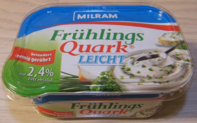 Fotos und Bilder von Quark, Frühlingsquark, leicht, 2,4% Fett (Milram ...