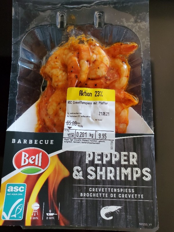 Pepper & Shrimps, Crevettenspiess von Sim.one | Hochgeladen von: Sim.one