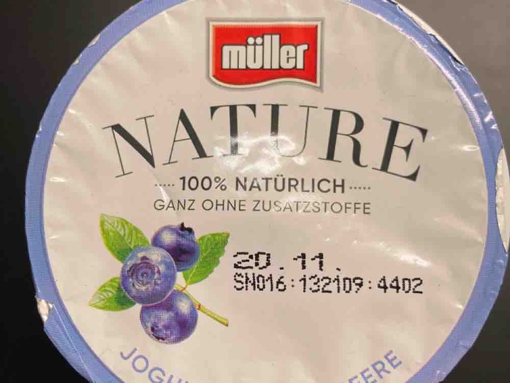 Müller Nature, Joghurt & Heidelbeere von Franzi325 | Hochgeladen von: Franzi325